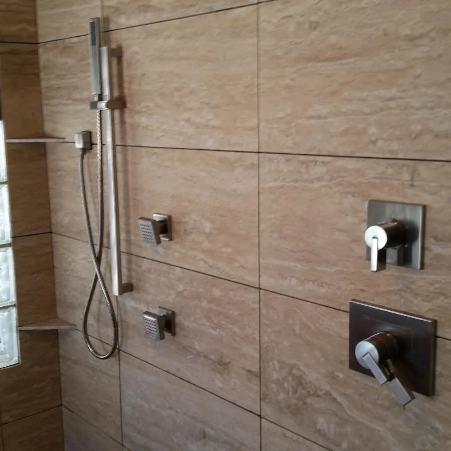 Shower fixture installation for Water Heater Replacement in Laie